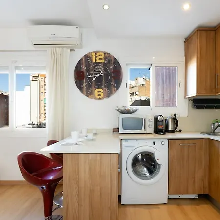 Cute Apartment In Sants Station With Hbo & Alexa & Ac Apartment *